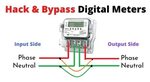 Milestone Decimal crisis bypass electric meter jumper cables